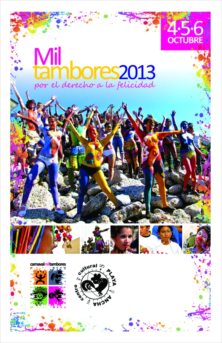Afiche Mil Tambores 2013