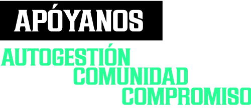 Apóyanos · Autogestión + Comunidad + Compromiso