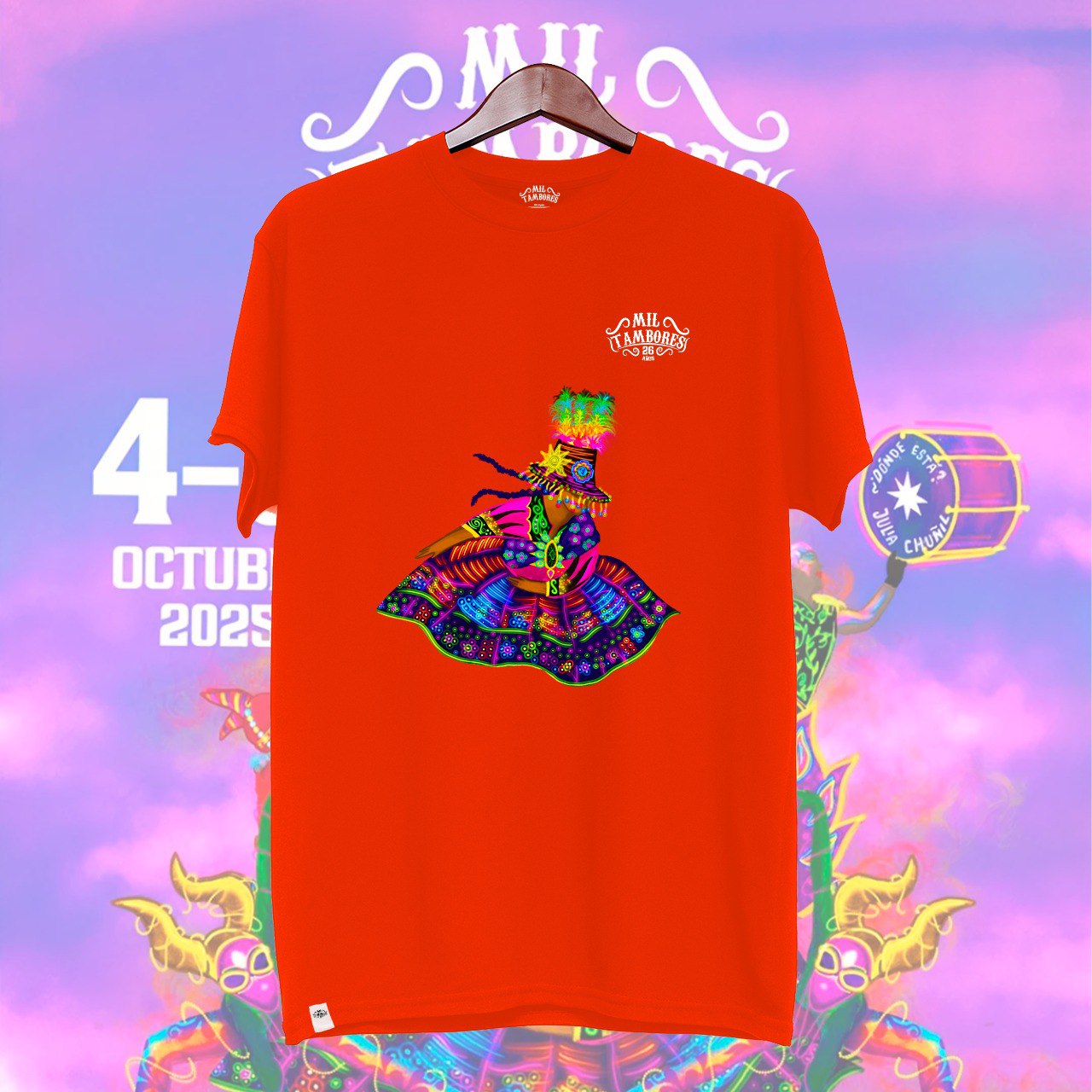 Polera Ilustración Baile