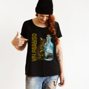 Polera estampada