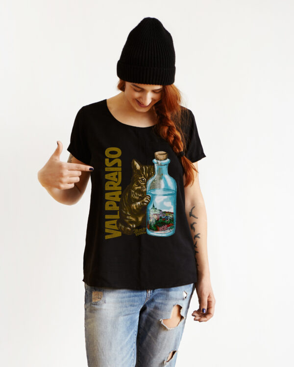 Polera estampada
