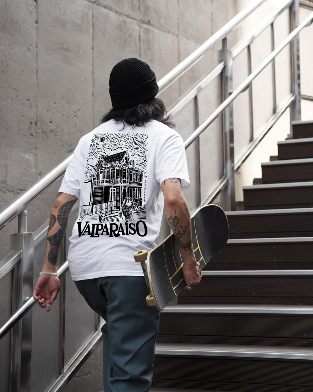 Polera Valparaíso Xilo Negro