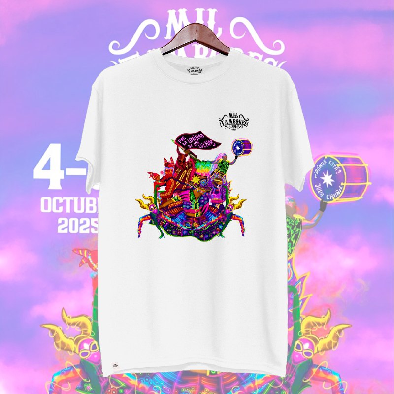 Polera Por la unidad de las luchas